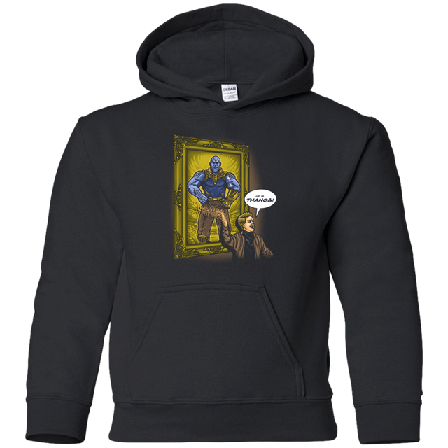 Sweatshirts Black / YS He is Thanos Youth Hoodie