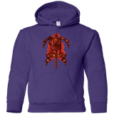 Sweatshirts Purple / YS HEAR ME ROAR Youth Hoodie