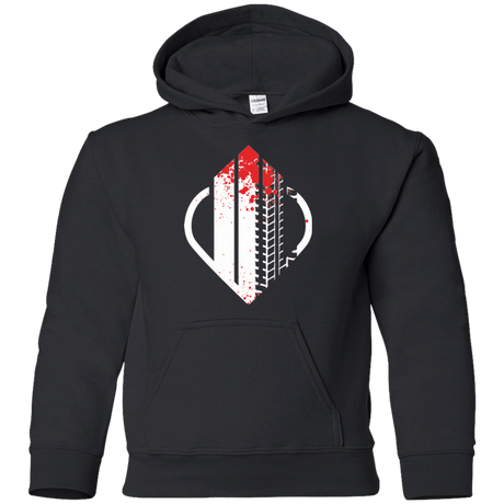 Sweatshirts Black / YS Heart Enterprises - Please Hold Youth Hoodie