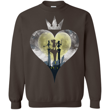 Sweatshirts Dark Chocolate / Small Heart Kingdom Crewneck Sweatshirt