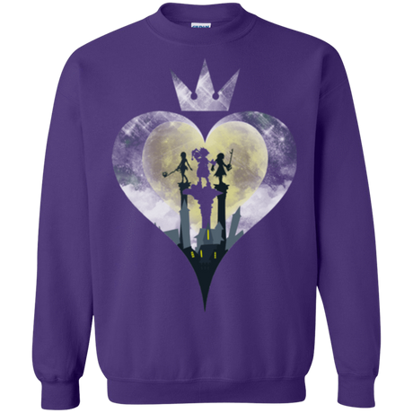 Sweatshirts Purple / Small Heart Kingdom Crewneck Sweatshirt