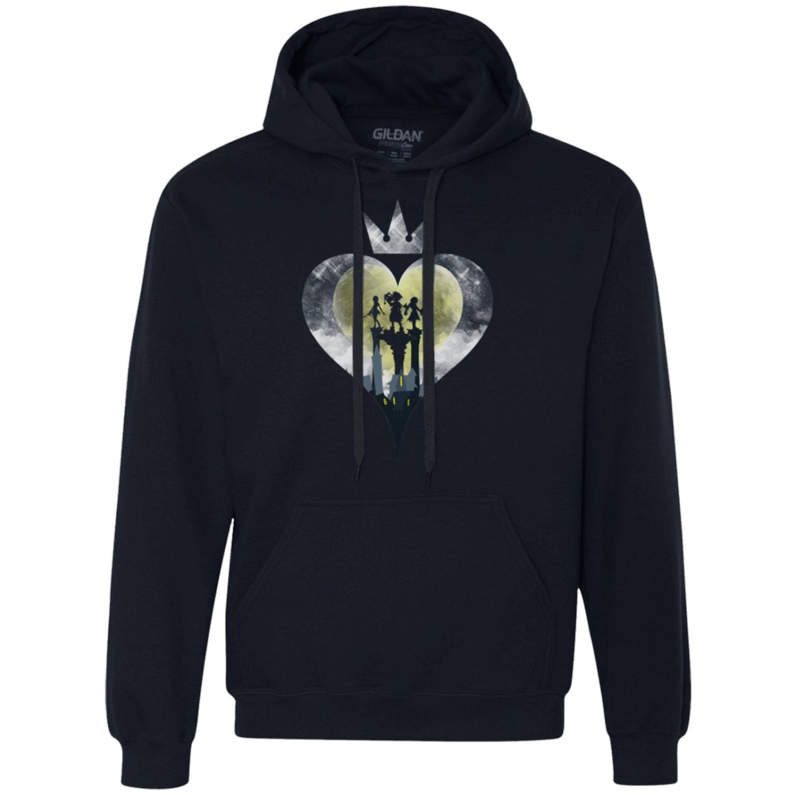 Sweatshirts Navy / Small Heart Kingdom Premium Fleece Hoodie
