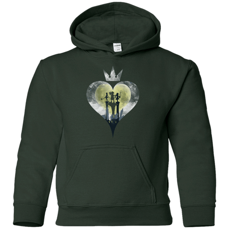 Sweatshirts Forest Green / YS Heart Kingdom Youth Hoodie