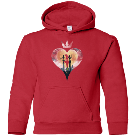 Sweatshirts Red / YS Heart Kingdom Youth Hoodie