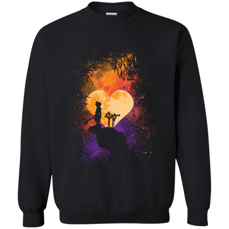 Sweatshirts Black / S Heart Of Gold Crewneck Sweatshirt