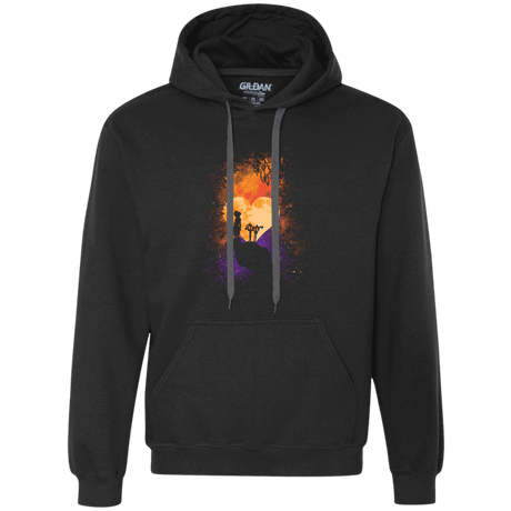 Sweatshirts Black / S Heart Of Gold Premium Fleece Hoodie