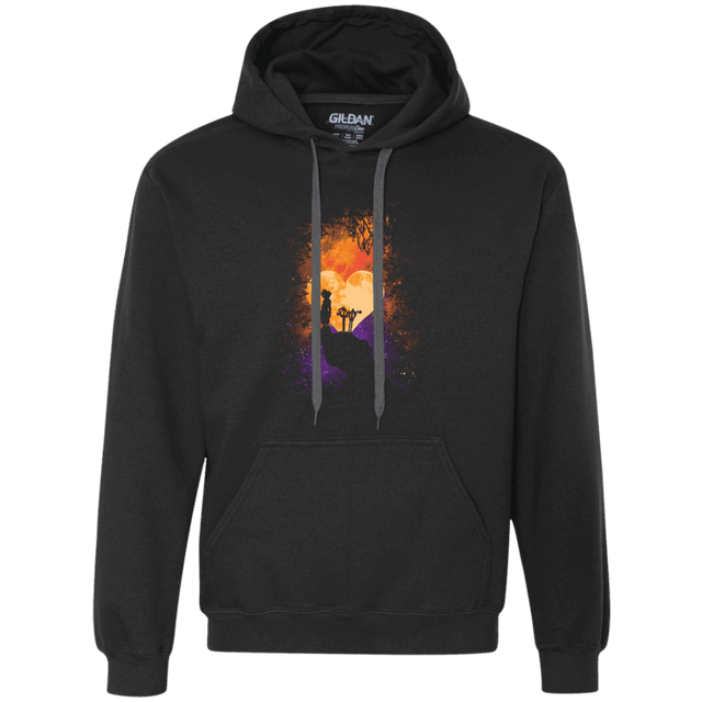 Sweatshirts Black / S Heart Of Gold Premium Fleece Hoodie