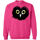 Sweatshirts Heliconia / S Heart Owls Crewneck Sweatshirt