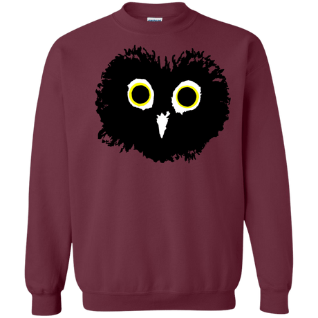 Sweatshirts Maroon / S Heart Owls Crewneck Sweatshirt