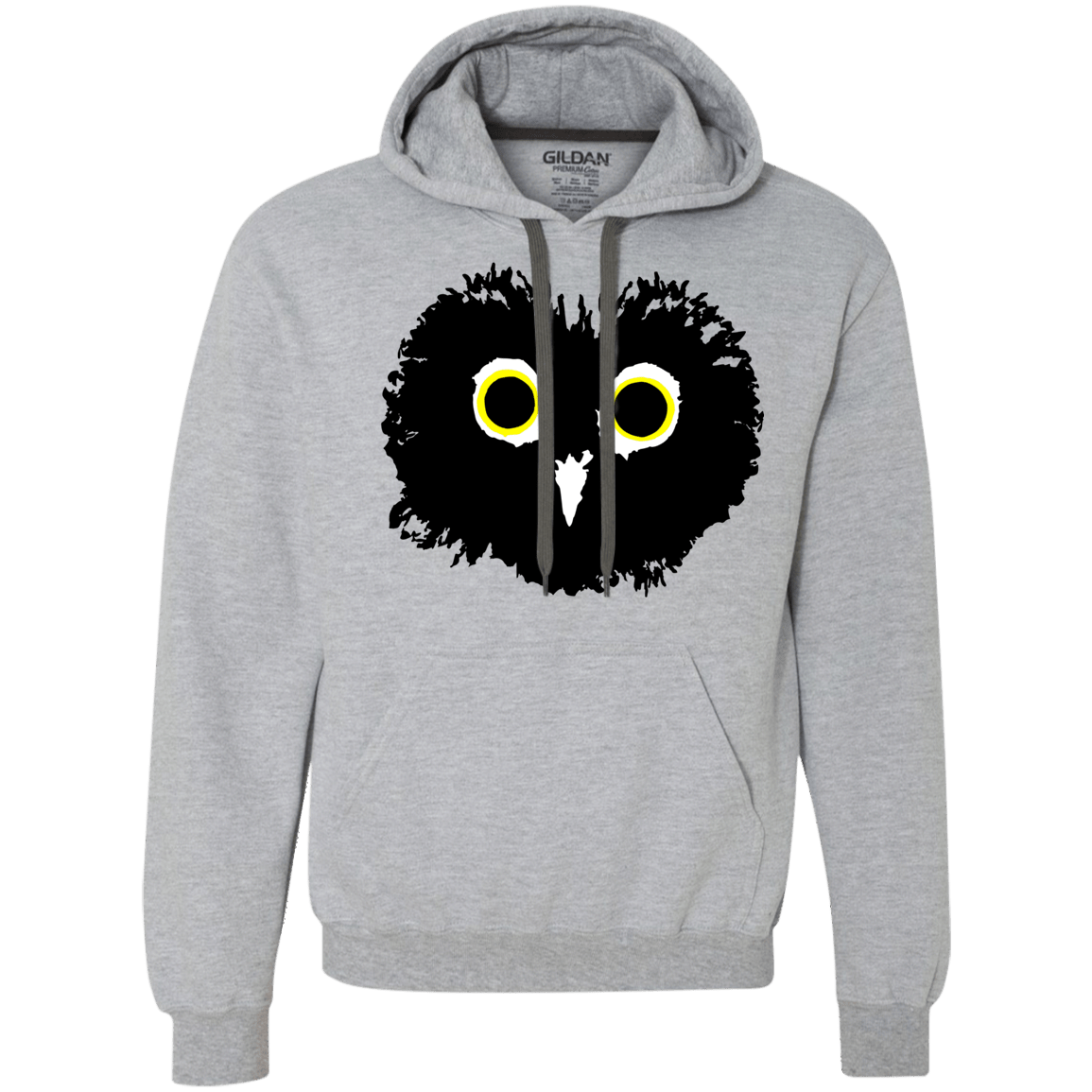 Sweatshirts Sport Grey / S Heart Owls Premium Fleece Hoodie