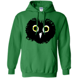 Sweatshirts Irish Green / S Heart Owls Pullover Hoodie