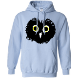 Sweatshirts Light Blue / S Heart Owls Pullover Hoodie