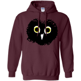 Sweatshirts Maroon / S Heart Owls Pullover Hoodie