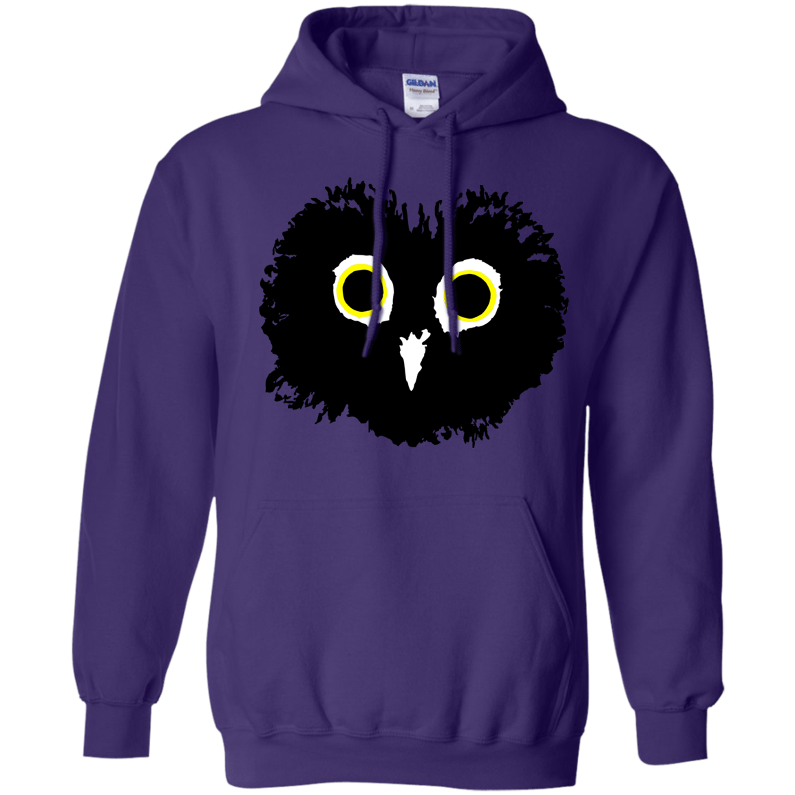Sweatshirts Purple / S Heart Owls Pullover Hoodie