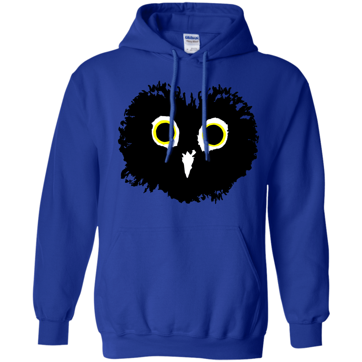 Sweatshirts Royal / S Heart Owls Pullover Hoodie