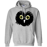 Sweatshirts Sport Grey / S Heart Owls Pullover Hoodie