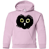 Sweatshirts Light Pink / YS Heart Owls Youth Hoodie