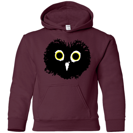 Sweatshirts Maroon / YS Heart Owls Youth Hoodie