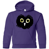 Sweatshirts Purple / YS Heart Owls Youth Hoodie