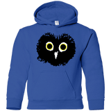 Sweatshirts Royal / YS Heart Owls Youth Hoodie