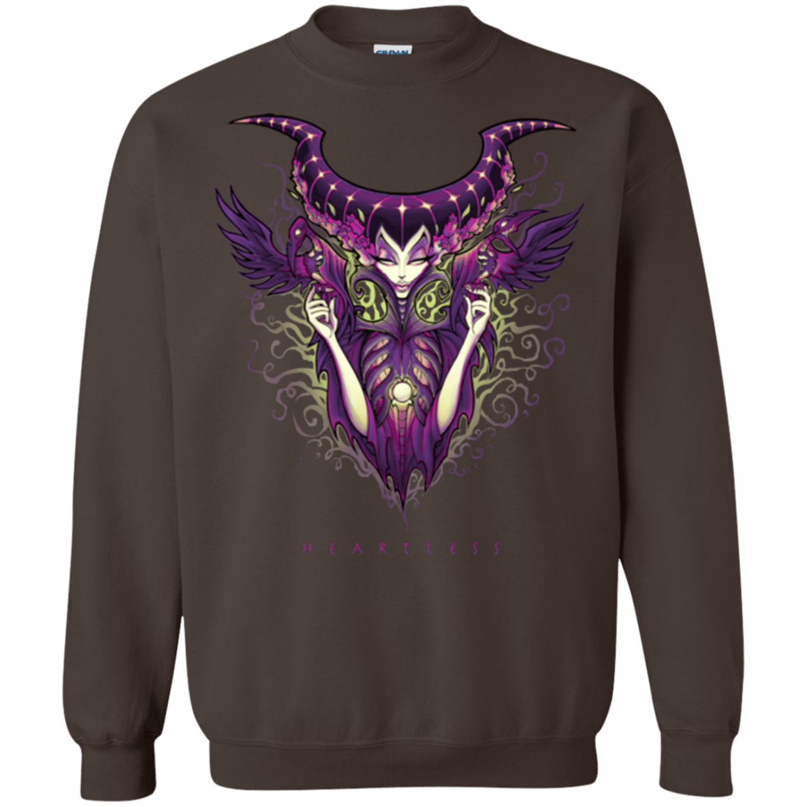 Sweatshirts Dark Chocolate / Small Heartless Crewneck Sweatshirt