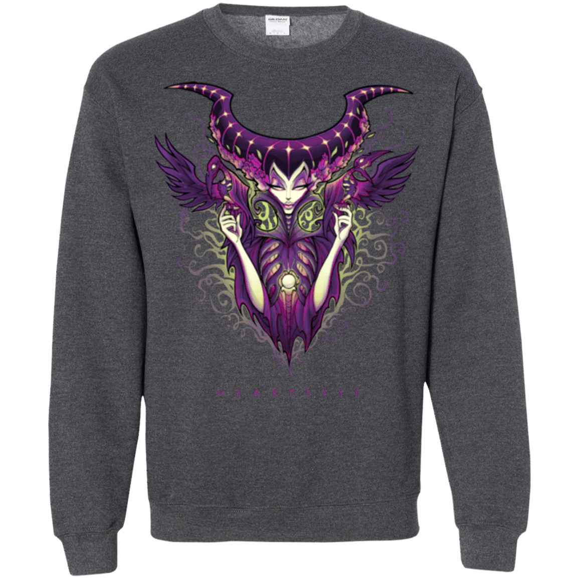 Sweatshirts Dark Heather / Small Heartless Crewneck Sweatshirt