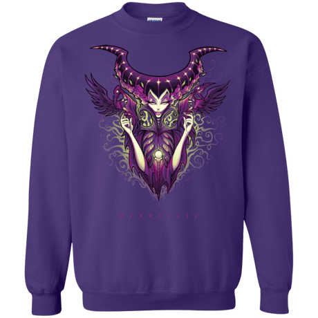 Sweatshirts Purple / Small Heartless Crewneck Sweatshirt