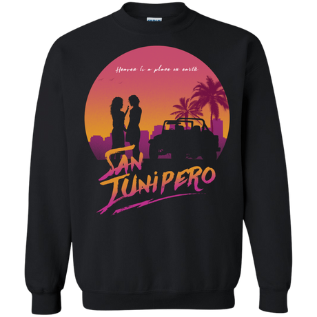 Sweatshirts Black / Small Heaven is a place on Earth Crewneck Sweatshirt