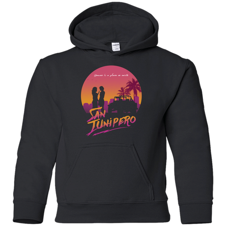 Sweatshirts Black / YS Heaven is a place on Earth Youth Hoodie