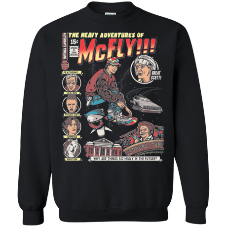 Sweatshirts Black / Small Heavy Adventures Crewneck Sweatshirt