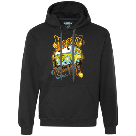 Sweatshirts Black / Small Heavy Meddle Premium Fleece Hoodie