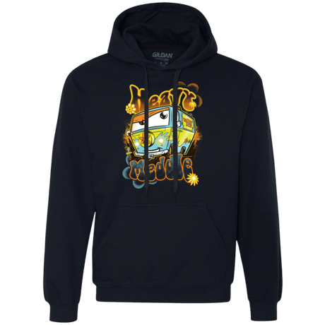 Sweatshirts Navy / Small Heavy Meddle Premium Fleece Hoodie