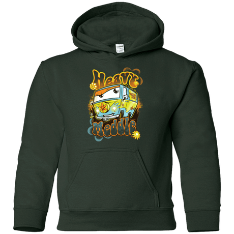 Sweatshirts Forest Green / YS Heavy Meddle Youth Hoodie
