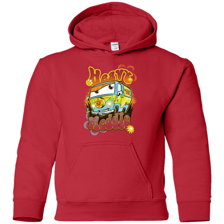 Sweatshirts Red / YS Heavy Meddle Youth Hoodie