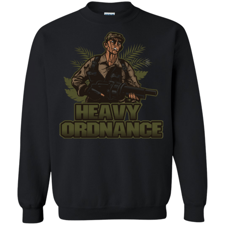 Sweatshirts Black / Small Heavy Ordnance Crewneck Sweatshirt