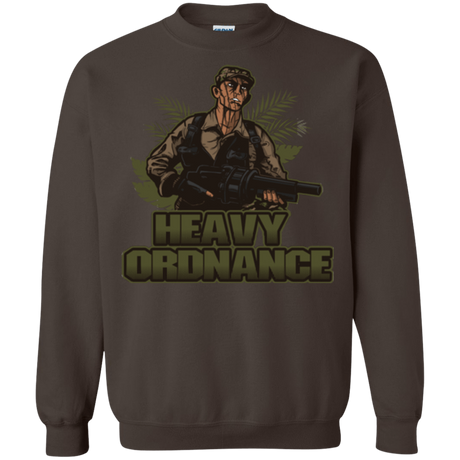 Sweatshirts Dark Chocolate / Small Heavy Ordnance Crewneck Sweatshirt
