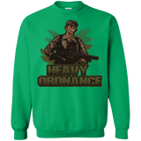 Sweatshirts Irish Green / Small Heavy Ordnance Crewneck Sweatshirt