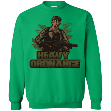 Sweatshirts Irish Green / Small Heavy Ordnance Crewneck Sweatshirt