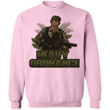 Sweatshirts Light Pink / Small Heavy Ordnance Crewneck Sweatshirt