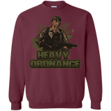 Sweatshirts Maroon / Small Heavy Ordnance Crewneck Sweatshirt