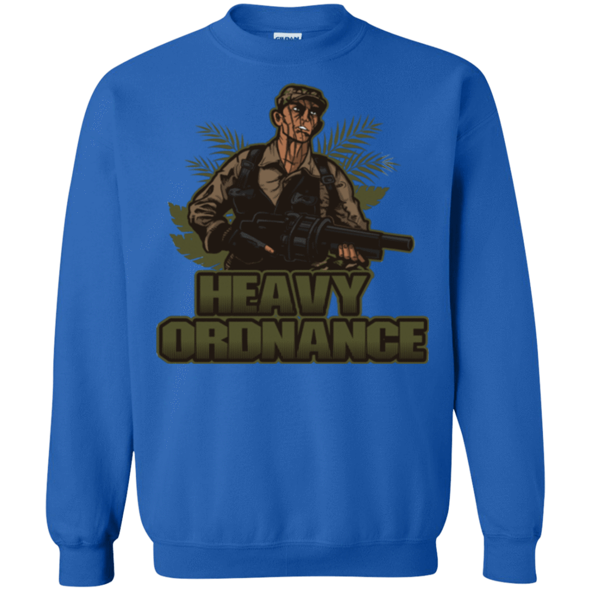 Sweatshirts Royal / Small Heavy Ordnance Crewneck Sweatshirt