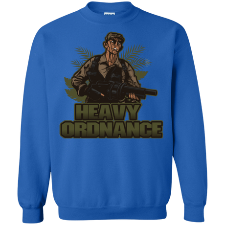Sweatshirts Royal / Small Heavy Ordnance Crewneck Sweatshirt