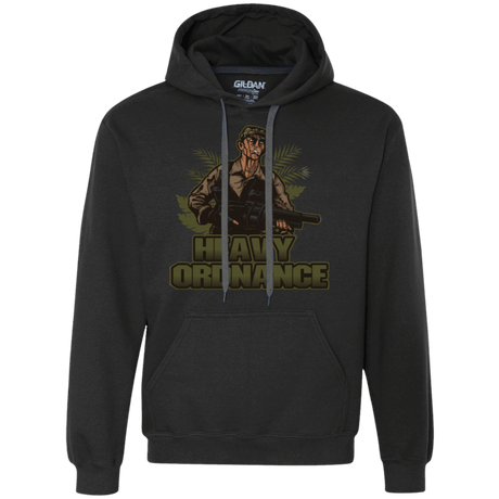 Sweatshirts Black / Small Heavy Ordnance Premium Fleece Hoodie