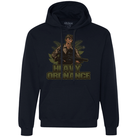 Sweatshirts Navy / Small Heavy Ordnance Premium Fleece Hoodie