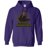 Sweatshirts Purple / Small Heavy Ordnance Pullover Hoodie
