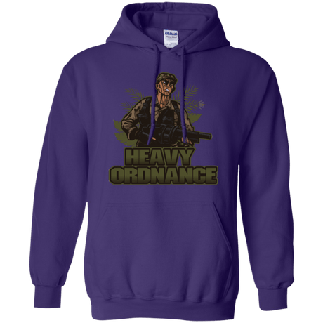 Sweatshirts Purple / Small Heavy Ordnance Pullover Hoodie