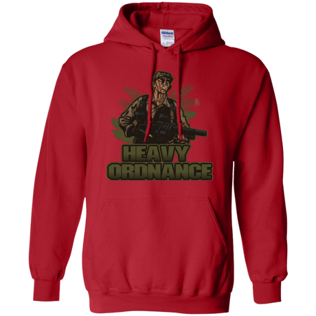Sweatshirts Red / Small Heavy Ordnance Pullover Hoodie