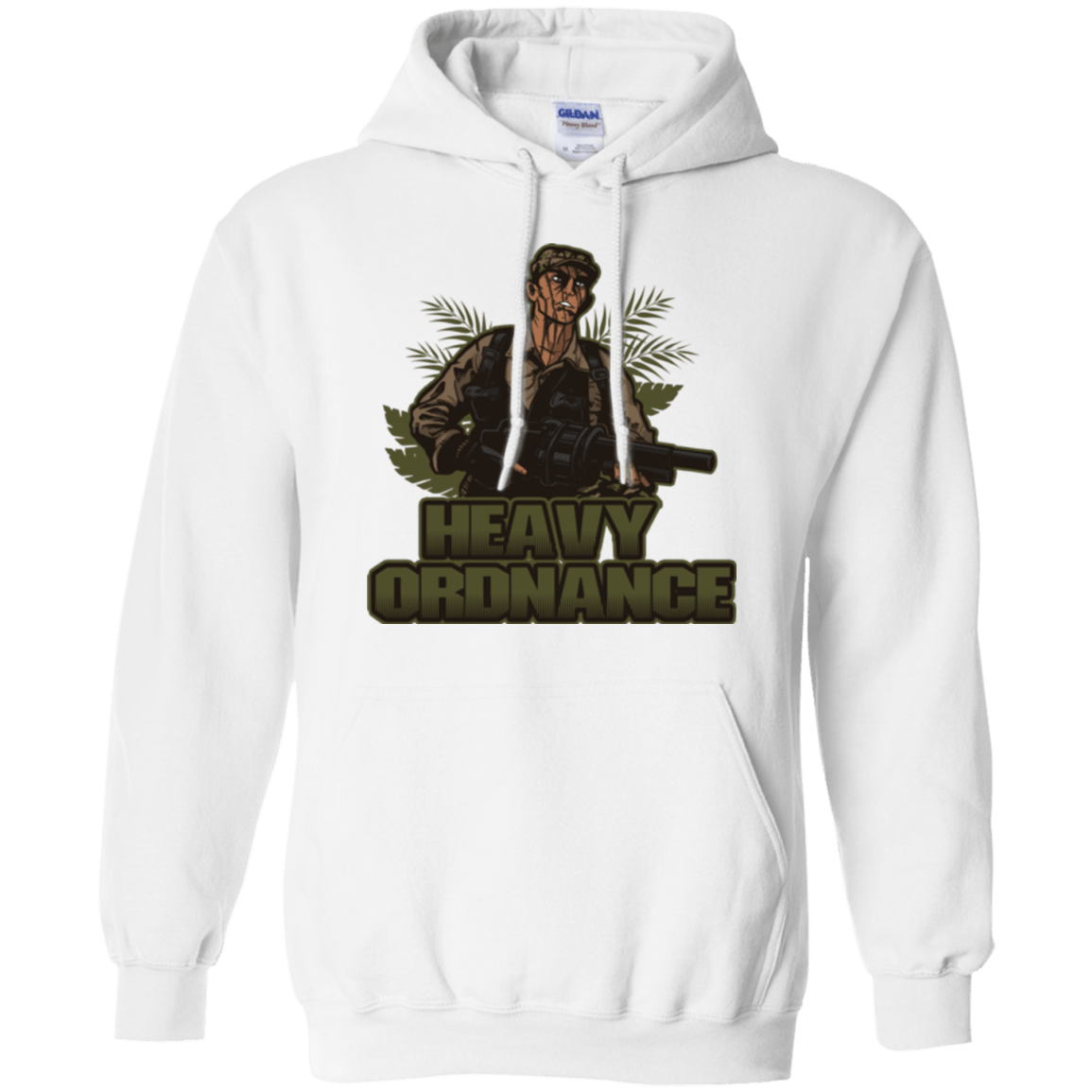 Sweatshirts White / Small Heavy Ordnance Pullover Hoodie