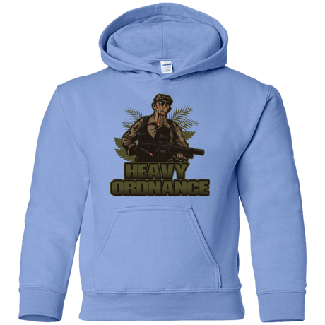 Sweatshirts Carolina Blue / YS Heavy Ordnance Youth Hoodie