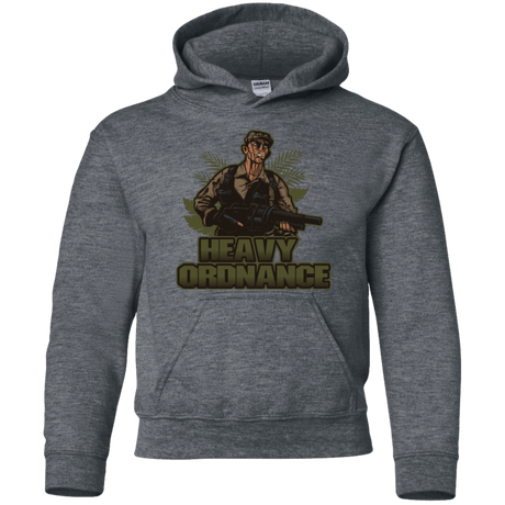 Sweatshirts Dark Heather / YS Heavy Ordnance Youth Hoodie